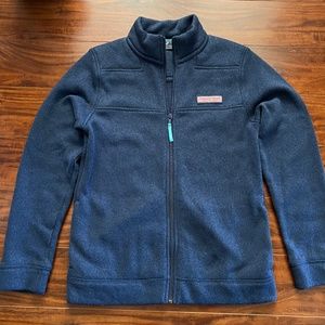 Navy blue Vineyard Vines zip up